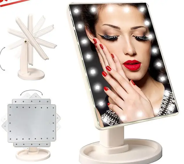 Espejo Maquillaje LED 360°