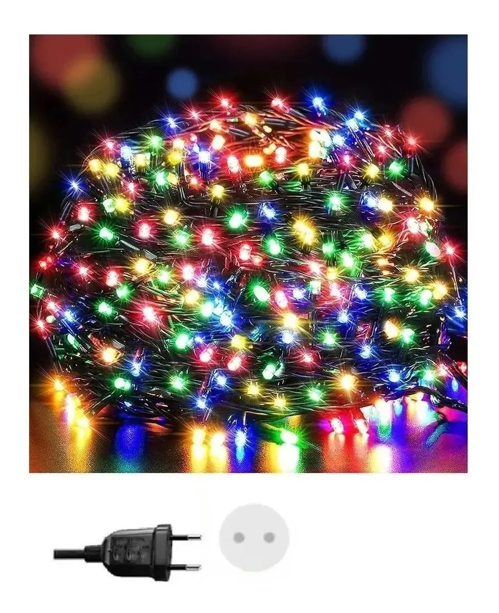 Luces navidad multicolor 300 led