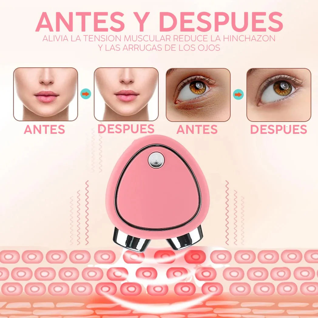 Masajeador Facial Con Microcorriente