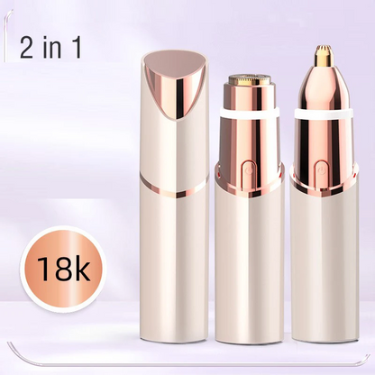 2 EN 1 depiladora para mujer facial