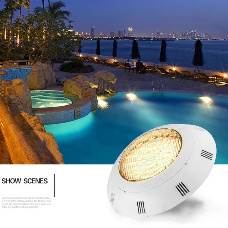 Luces de colores para piscinas