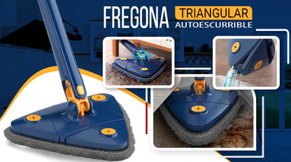 Mopa  fregona triangular Giratoria 360°